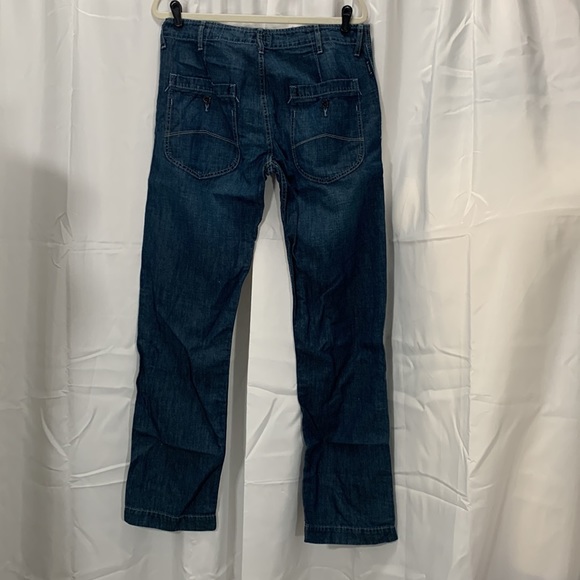 Armani Exchange jeans Straight Leg Lightweight sz 32 weekend streetwear preppy - Picture 2 of 8